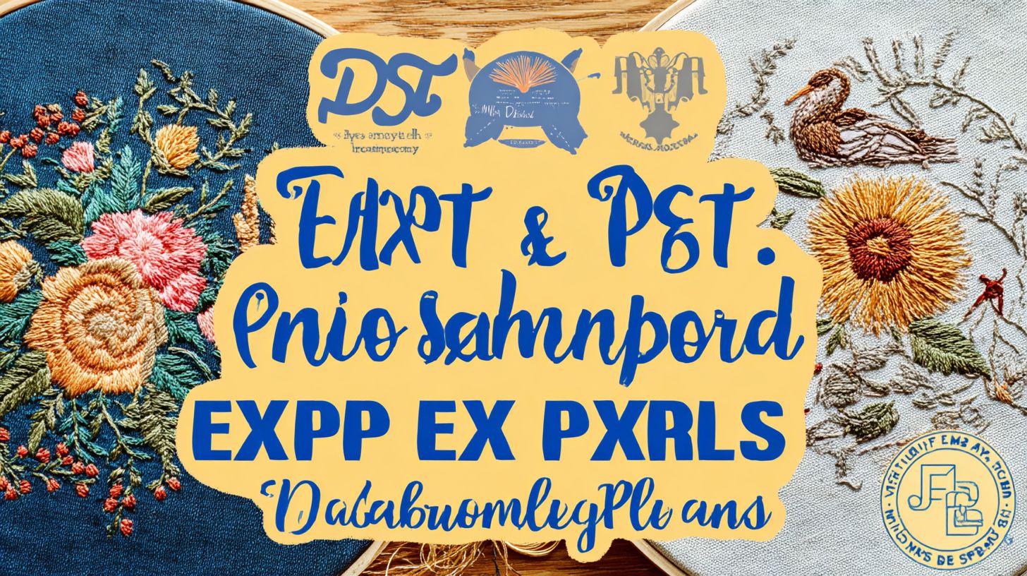 1. Understanding Embroidery File Formats